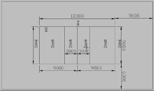 请看标准排球场地尺寸图.