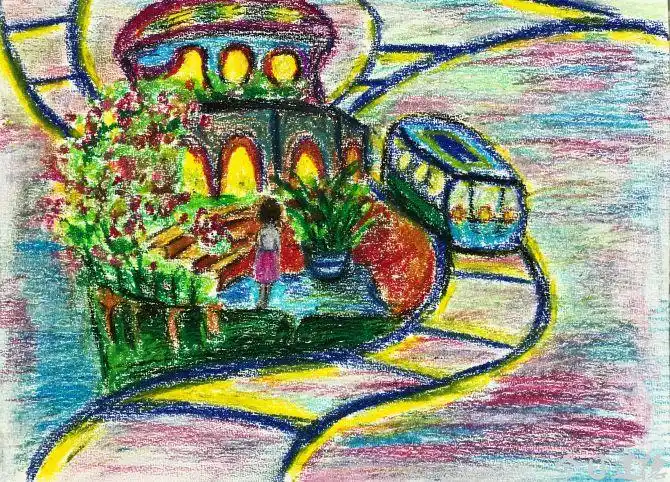 《空中花园》 | 书画作品 | 今日建德小记者团