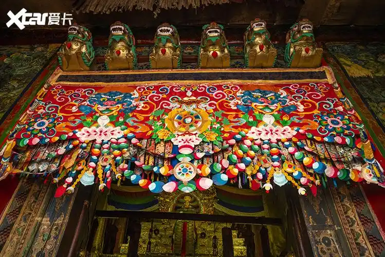 在他主寺六十年间,除重修和扩建了旧有的殿堂以外,又新建大小殿堂 10