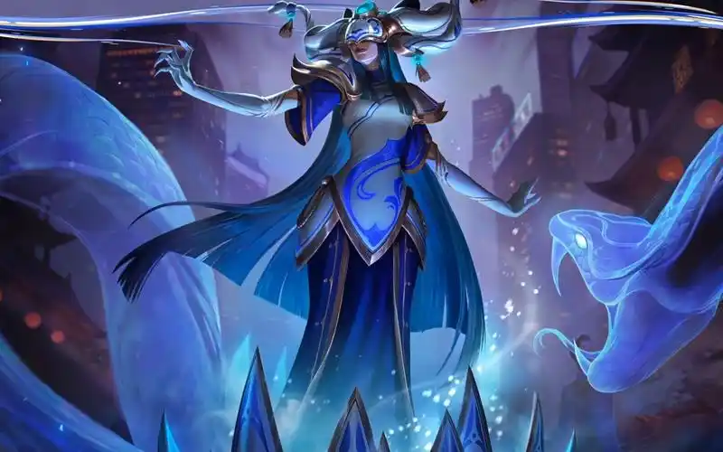 【英雄联盟动态原画/壁纸】青花瓷-丽桑卓