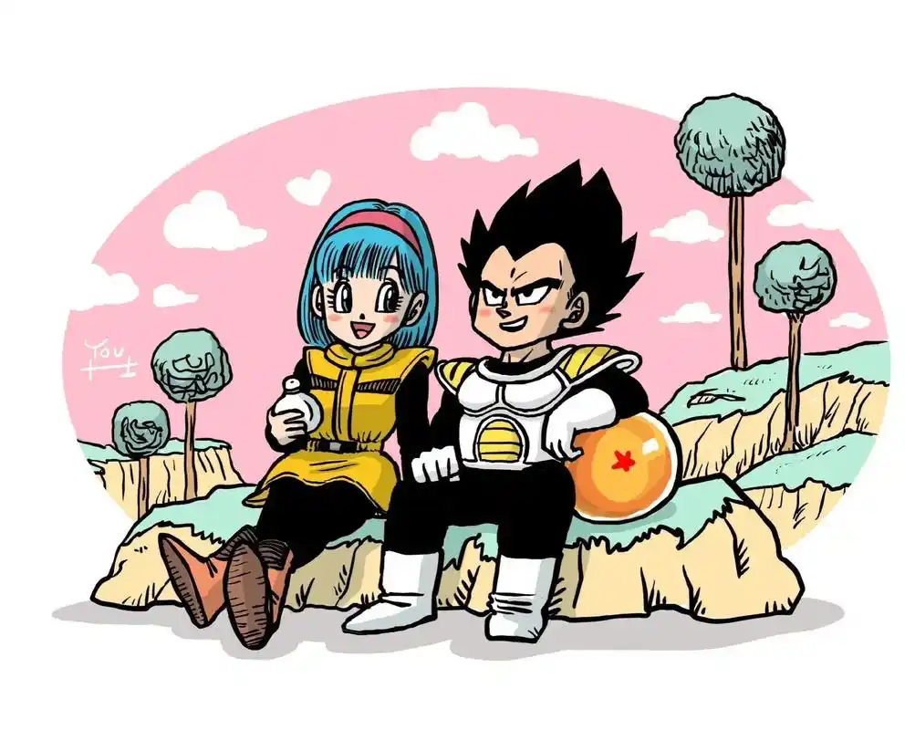 龙珠 #超级赛亚人 #布玛#贝吉塔# - 抖音