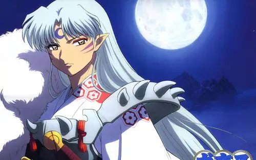 可加悬赏求犬夜叉的 壁纸 蓝色炫光最好