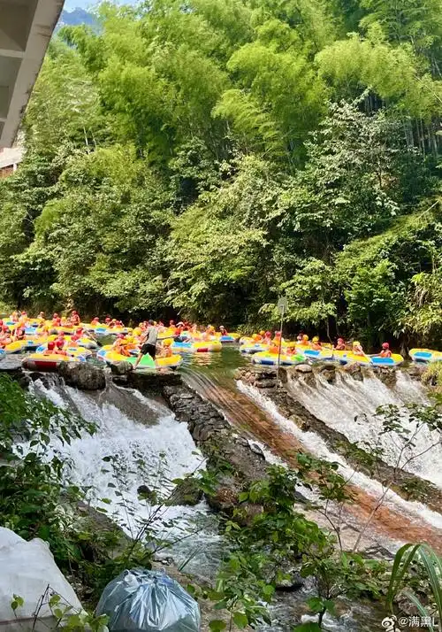 大觉山亚洲第一漂##漂流