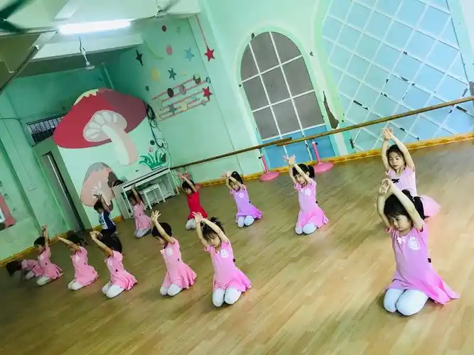 舞蹈组合:《饼干圆圆》抓拍动作