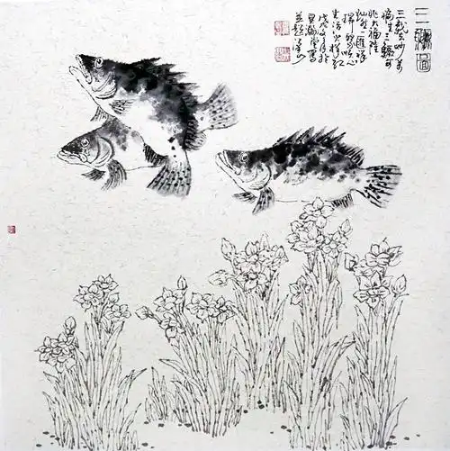 文学及诗歌创作,曾师从于我国花鸟画大家张立辰先生学习大写意花鸟画