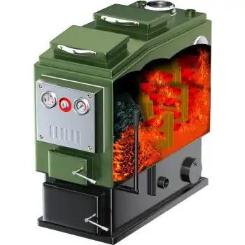 贝祖 通天通炕两用采暖变频数控小锅炉农村家用燃煤烧柴电三用地暖