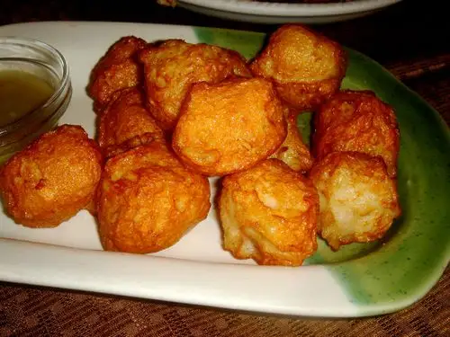 隔离太的炸墨鱼丸