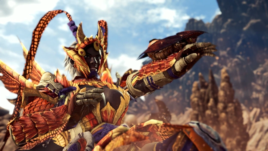 怪物猎人ol星龙外观装备mod