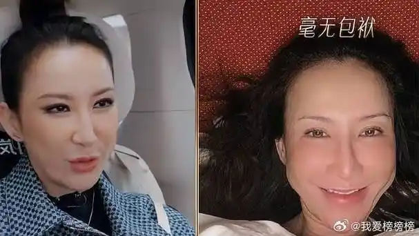 47岁李玟晒素颜自拍,多层颈纹下巴太尖,被嘲后回应没关系!