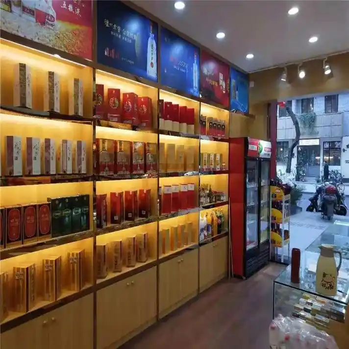 重庆烟酒展柜展示柜定制工厂定做烟酒柜厂家