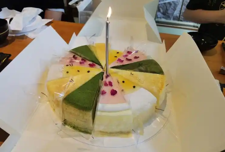 ladym拼盘生日蛋糕