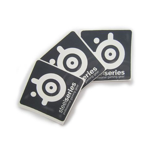 steelseries官方logo贴纸  赛睿主题 机箱 不干胶贴
