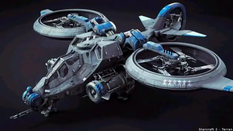 【科幻飞行器】科幻直升机合辑.