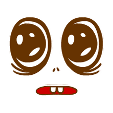 简单手绘线条动态表情搞怪脸动态gif表情包