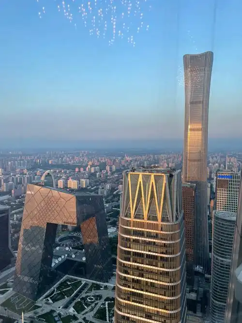 国贸#北京 #鸟瞰 #我眼中的国贸大酒店 #北京国贸大酒店周年庆