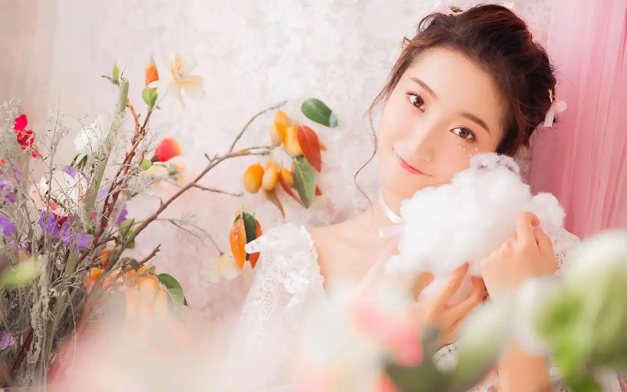 治愈系高颜值美女私房写真图片桌面壁纸-美女壁纸-手机壁纸下载-美桌