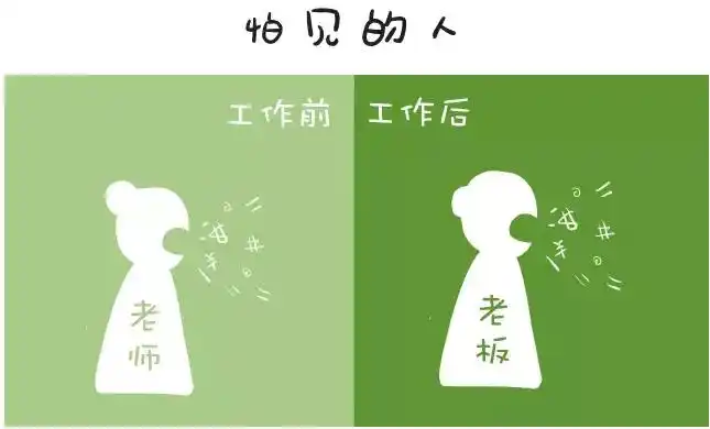 工作前vs工作后的区别,中枪!
