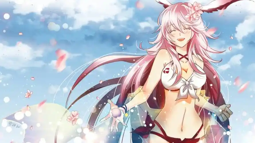 崩坏3八重樱我的泳装你喜欢吗hitandrun