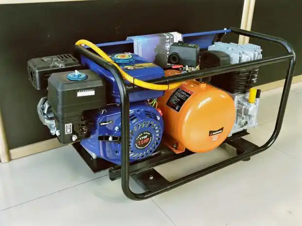 潜水气泵汽油空压机 水面供气拖管打捞装备 船用打气机水下呼吸器