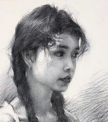 素描作品分享素描图片,动物系列欣赏,可以临摹的素描作品有什么-露西