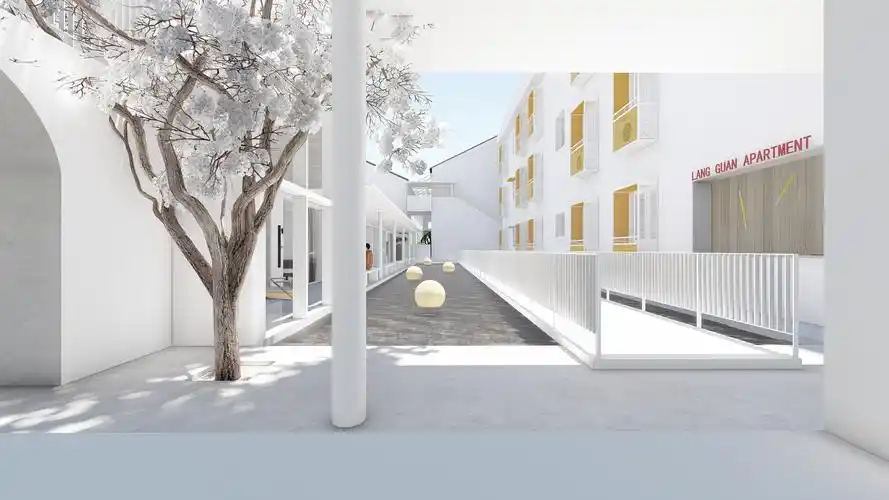 为老城区注入新鲜的活力与艺术气息,以创意园融入社区,社区更新中结合