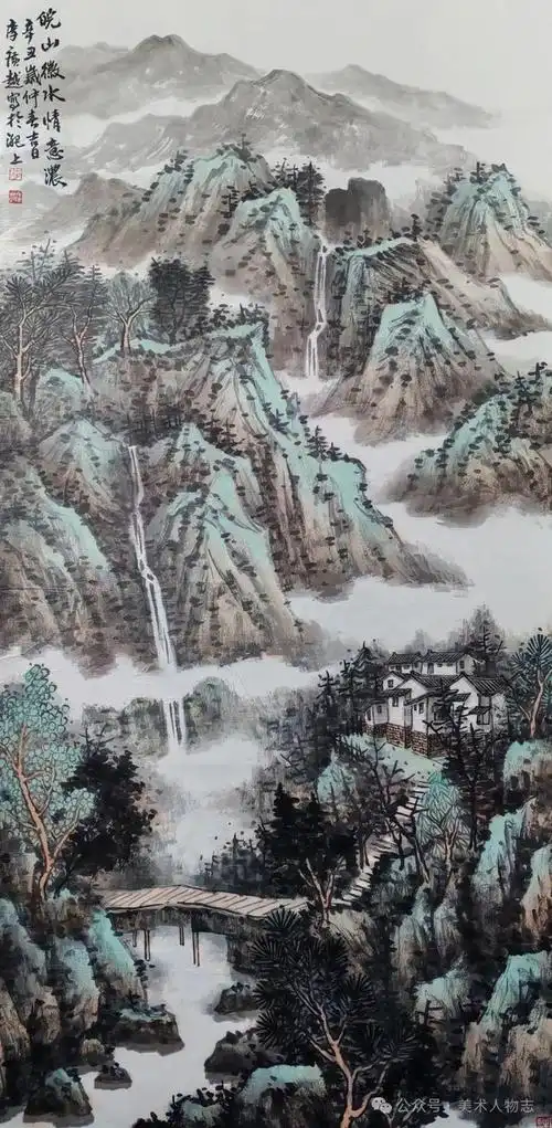 中国美术人物志签约画家一一李广越作品赏析5