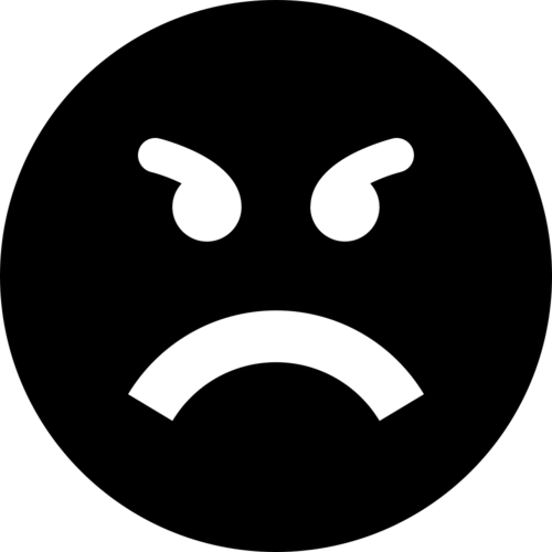 angry emoticon smiley face rage comments