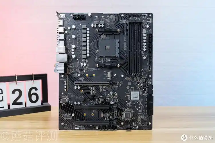 蘑菇爱拆解篇三十五定位不高用料不俗华擎asrockb550pgriptide主板