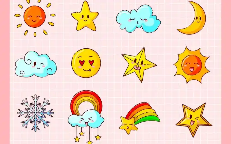 【天气】【简笔画】【绘画过程】【procreate】【原创】【可爱】