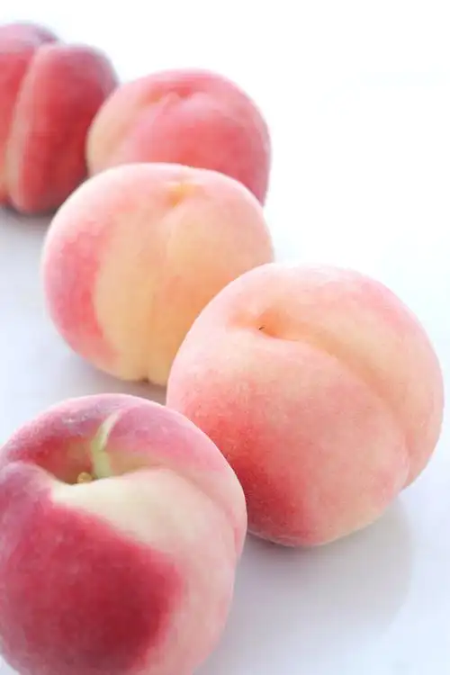 桃子水蜜桃粉色蜜桃水果