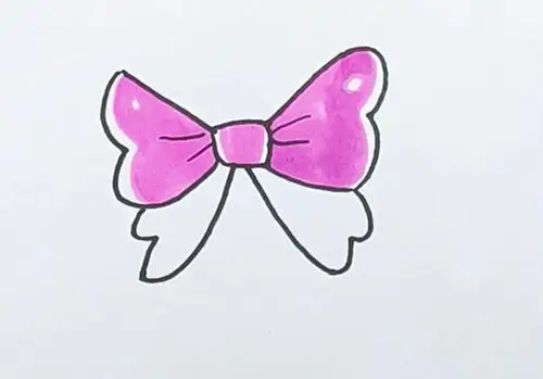 卡通领结怎么画卡通领结简笔画