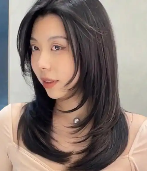 高层次直发发型 时尚流行轻松凹造型_直发发型 - 美发站