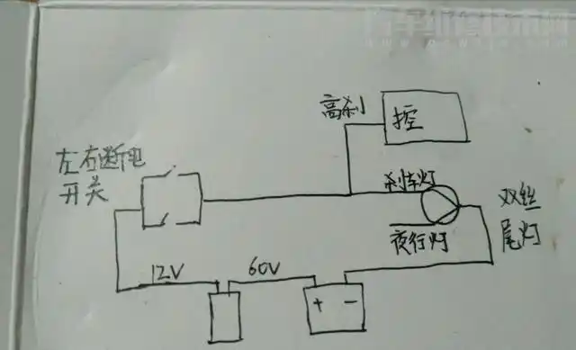电动车刹车就断电
