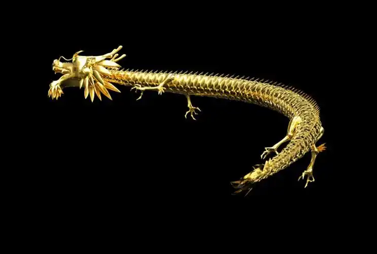 【通道视频】金龙腾飞龙舞九天3d金龙