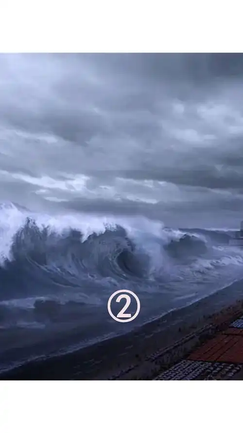 好看电影#超级海啸有多可怕?威力堪比原子弹,城市瞬间淹没