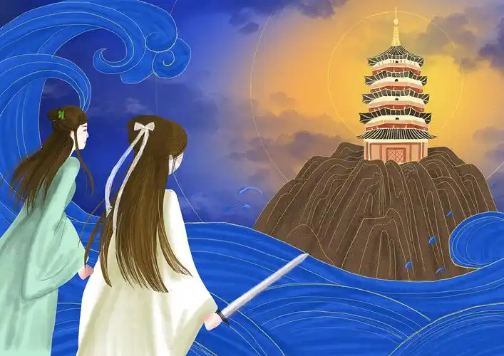 白娘子插画练习