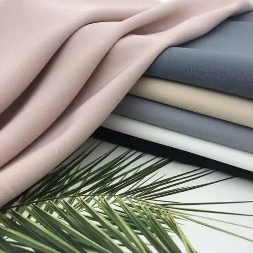 夏季高端时尚柔软雪纺布料冰丝麻垂顺滑衬衫连衣裙裤子薄面料【京选