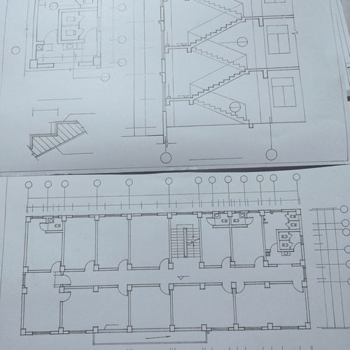 手绘代画纸学生画图纸工程制图专业设计抄绘临摹土木建筑铅笔带画
