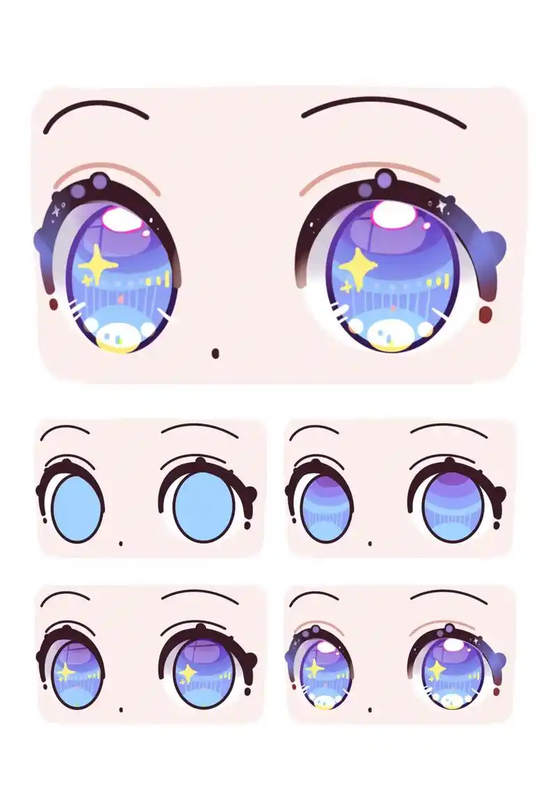 卡姿兰布灵大眼绘画教程#眼睛上色#眼睛教程#画画的baby - 抖音