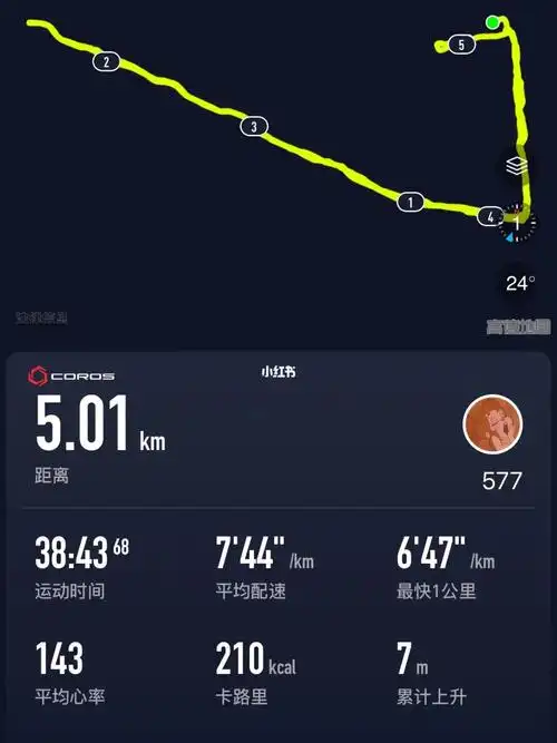 9月第9练之跑步5公里