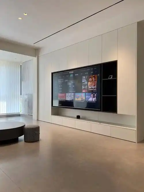 9款高颜值满墙电视柜