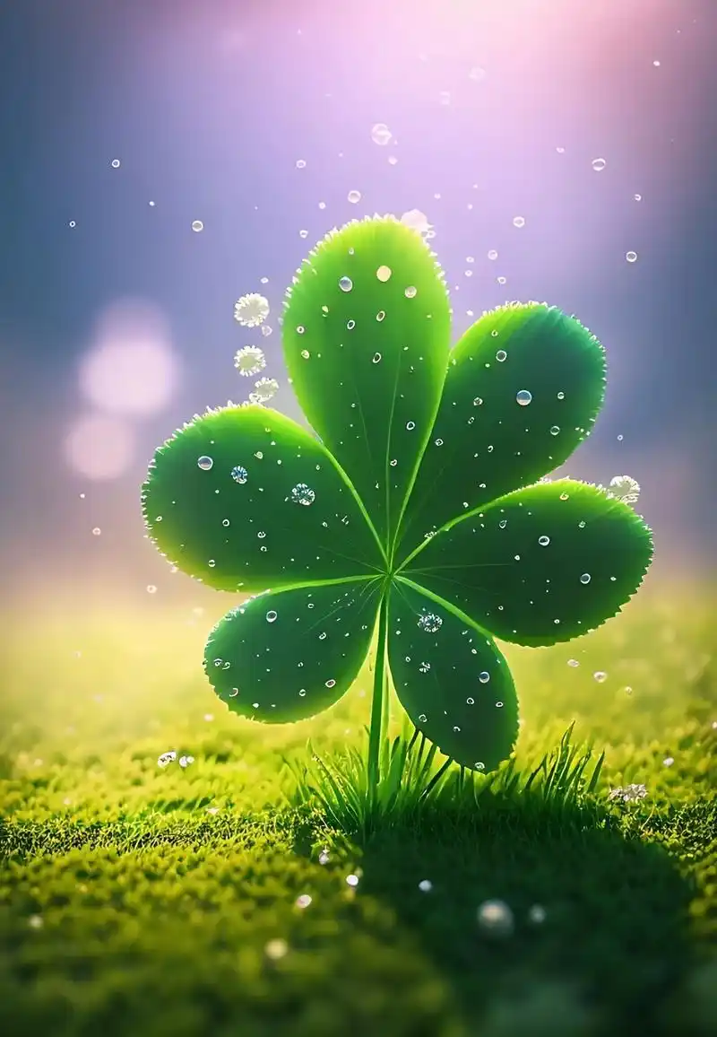 愿这朵四叶草92的幸运 在你的未来唯美盛开, 为你带来好运! - 抖音