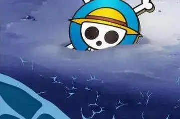 海贼王骷髅头壁纸 大小为200px_好搜图片