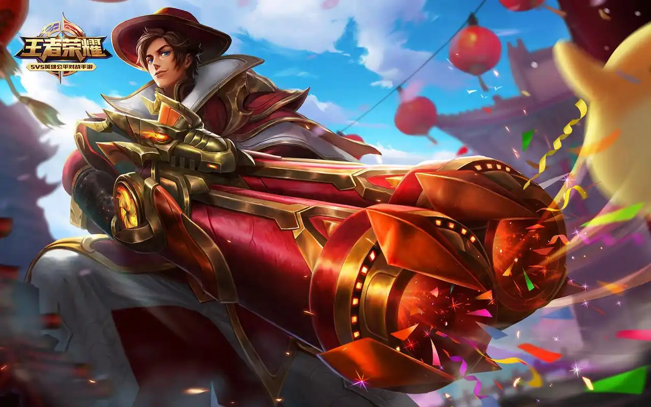 《王者荣耀》刘备钟无艳英雄皮肤高清桌面壁纸