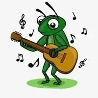 蝈蝈卡通头像卡通可爱的蝈蝈头像