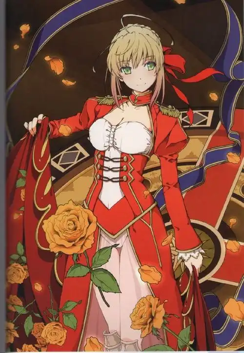 【fate extra 命运之夜:新章】红saber贴图——尼禄·克劳狄乌斯|fate