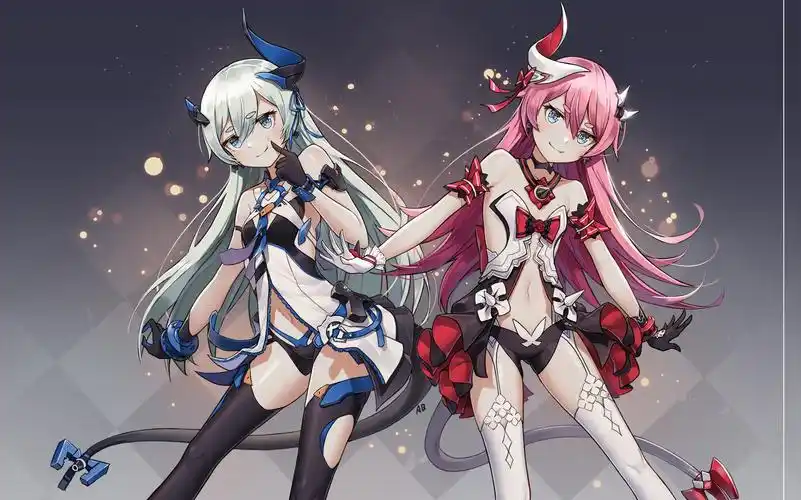 【崩坏3双子扩充】继紫苑后又一次温暖人心～ 默默留下了非酋的泪水.