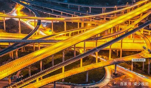 图说重庆:立交桥纵横交错,人称"8d魔幻城市",最后一张是经典