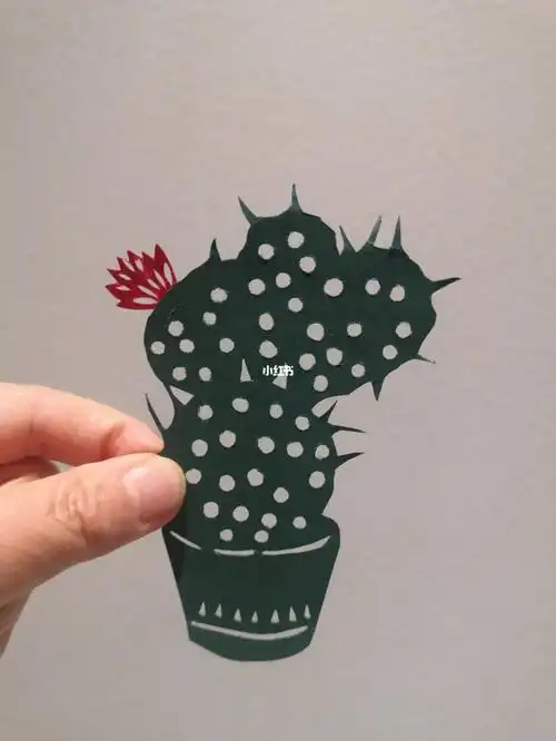 可可爱爱的小植物剪纸