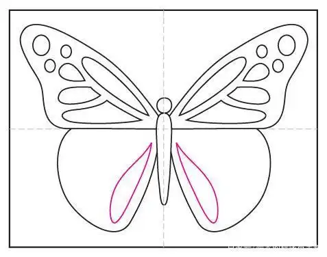 掌握对称之美,你也可以像艺术家一样画一只蝴蝶